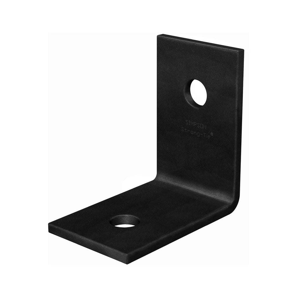 Simpson Strong-Tie HL43PC HLPC 4-1/4-in. x 3-in. Black Powder-Coated Ornamental Heavy Angle