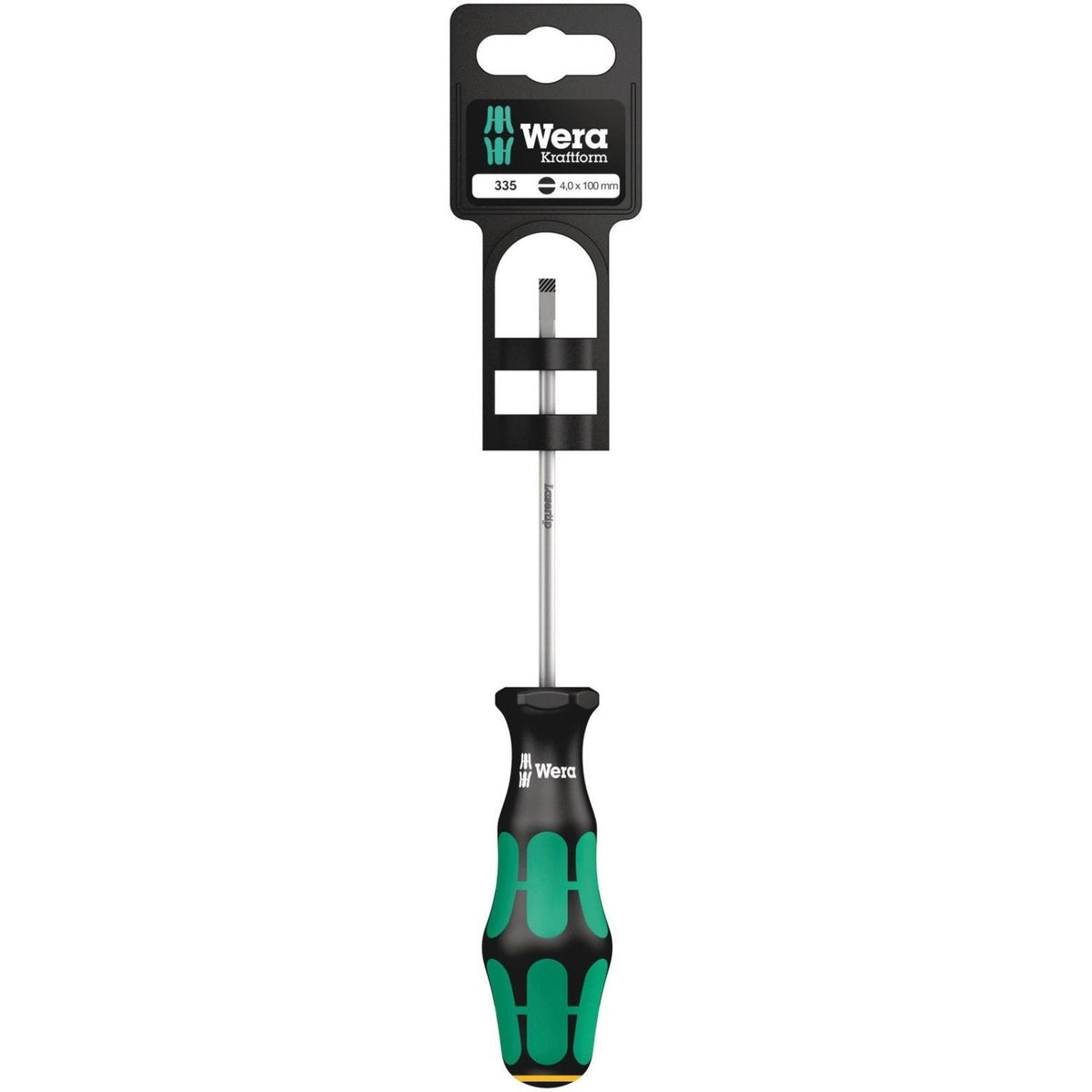 Wera 335 SB Slotted Screwdriver, 0.8x4x100-mm.