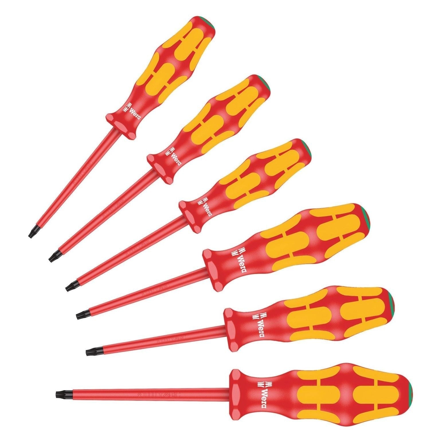 Wera 167 I/6 Screwdriver Set Kraftform Plus Series 100, 6-Pieces
