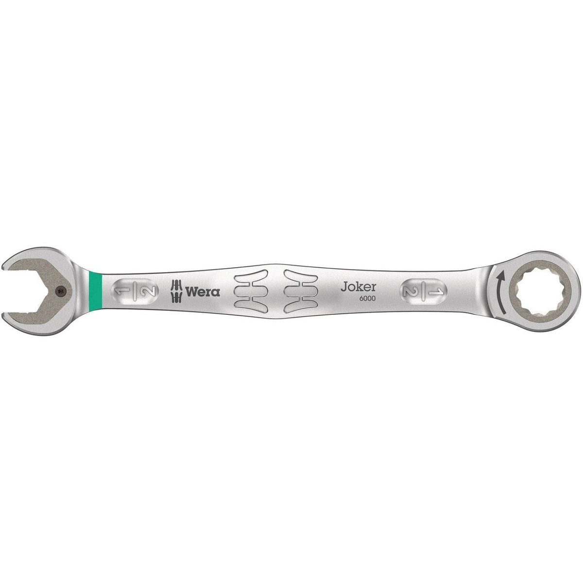 Wera 6000 Joker Ratcheting Combination Wrenches, Imperial, 3/4-in.x246-mm.
