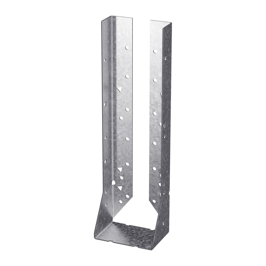Simpson Strong-Tie HUC414 HUC Galvanized Face-Mount Concealed-Flange Joist Hanger for 4x14