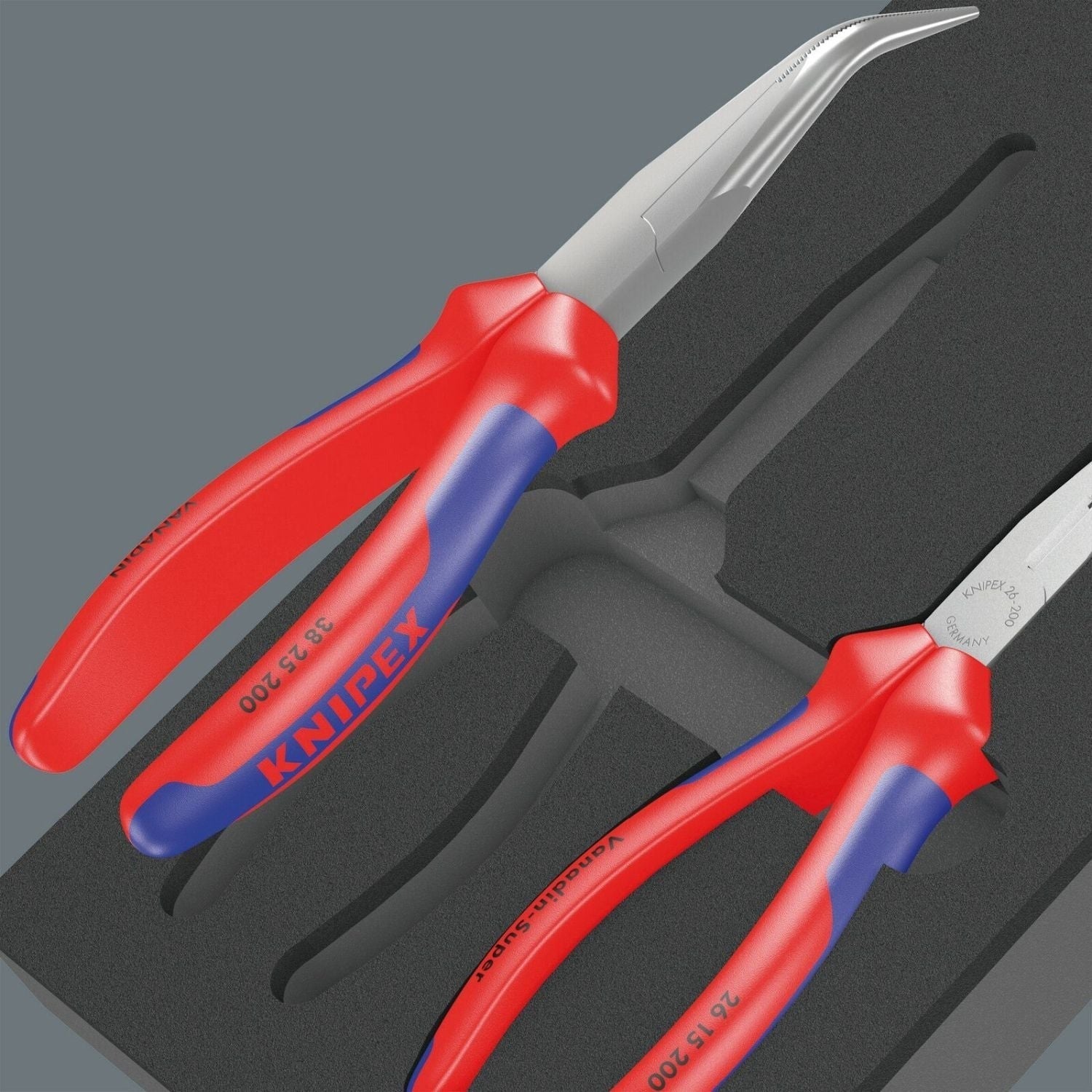 Wera 9781 Foam Insert Knipex Pliers Set 2, 3-Pieces