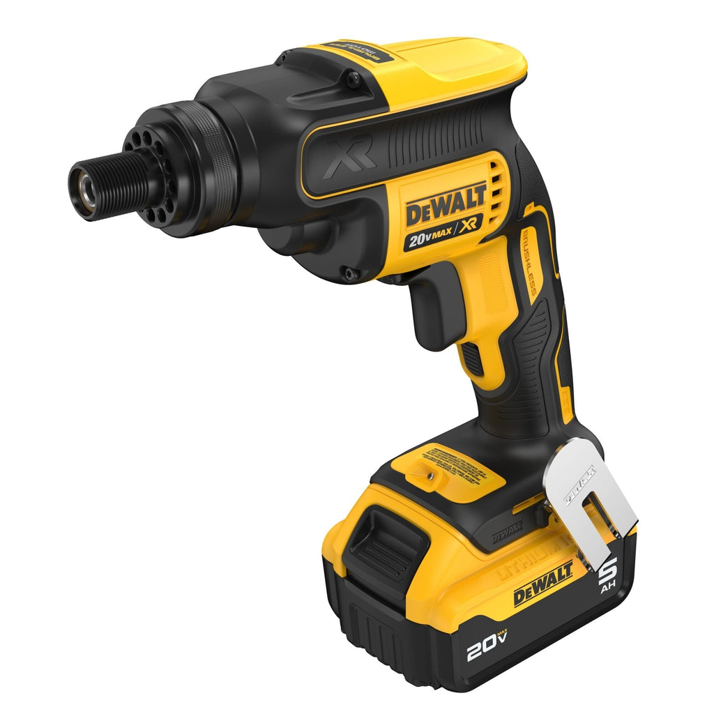 DEWALT 20V MAX* XR Screw Gun Kit with Threaded Clutch Housing 5.0Ah Kit (DCF624P1)