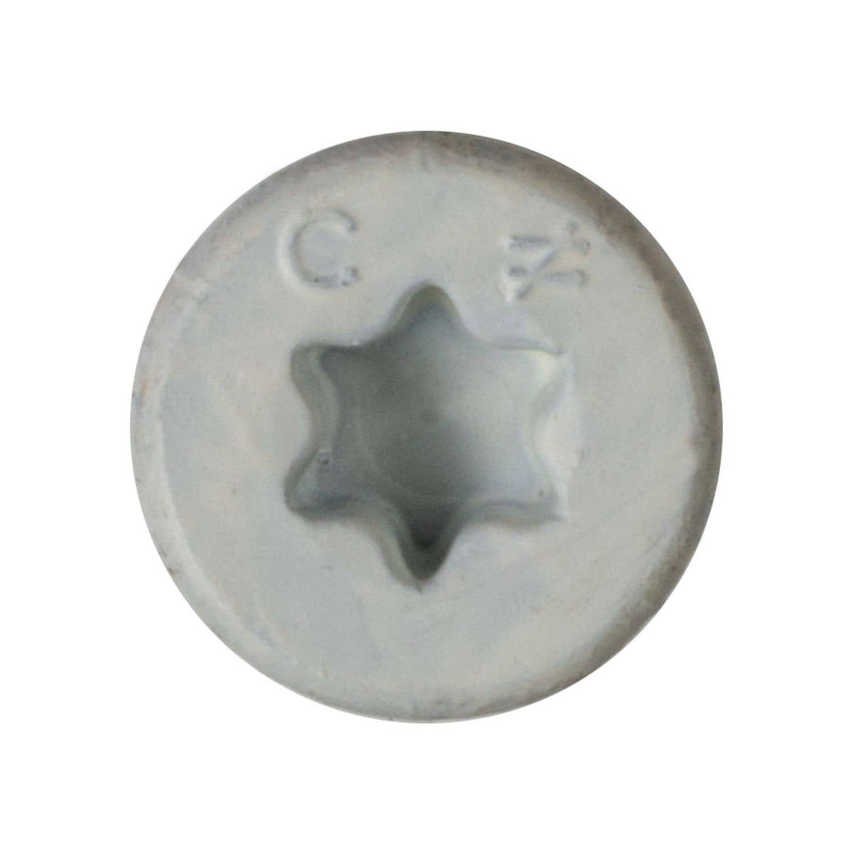 Simpson Strong-Tie TNTW18234TFC75 Titen Turbo, 3/16-in. x 2-3/4-in. 6-Lobe Flat-Head Concrete and Masonry Screw, White, 75-Pack