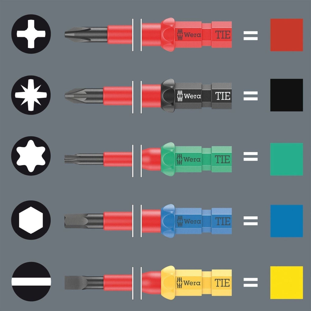Wera Kraftform Kompakt VDE 67 Is Torx Take It Easy, Torx 25x157-mm.