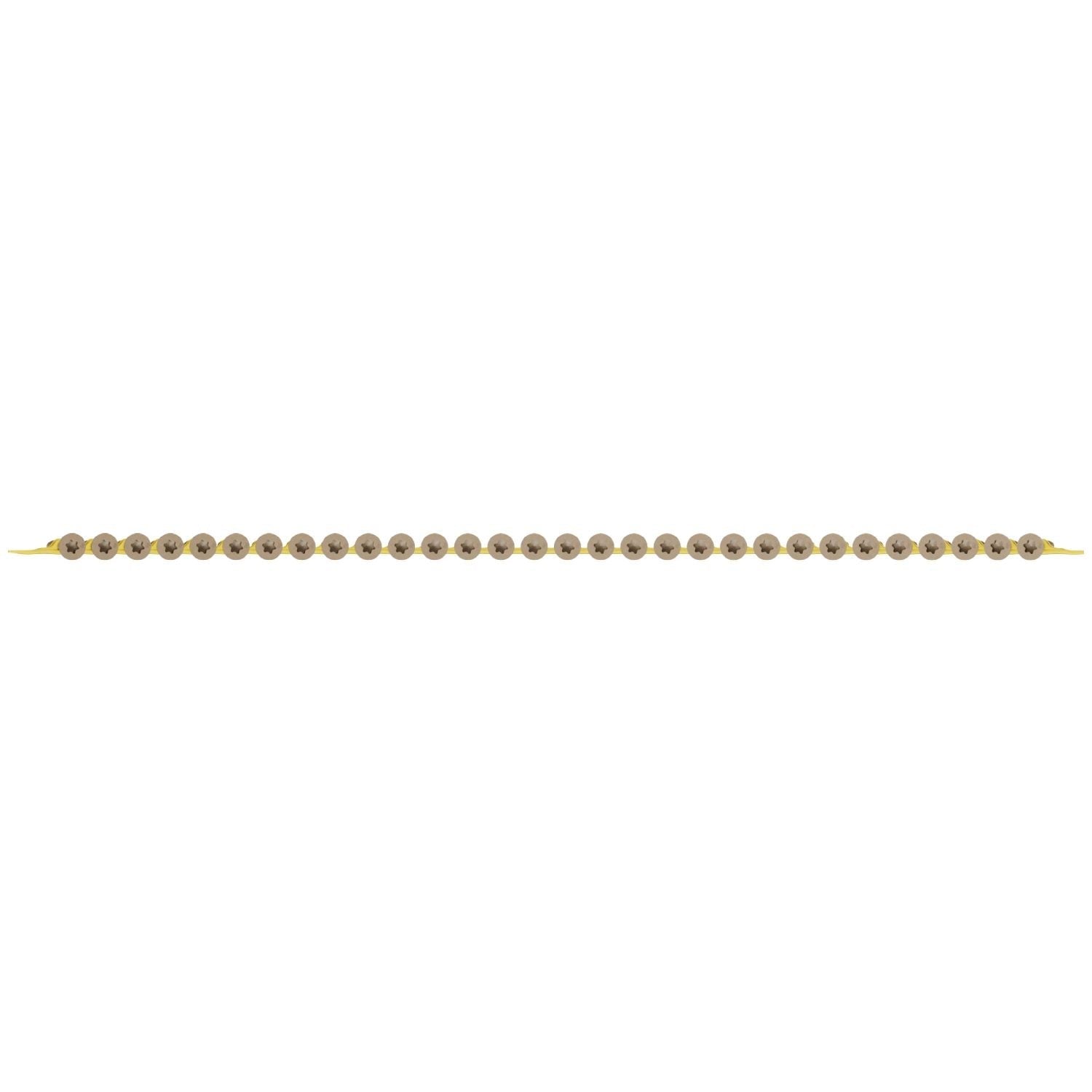 Simpson Strong-Tie DSVT114S Deck-Drive DSV WOOD Screw (Collated), #8 x 1-1/4-in. T25 6-Lobe, Tan, 2000-Pack