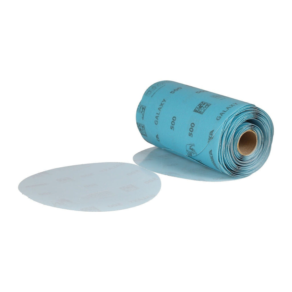 Mirka Galaxy 6-in. 80 Grit PSA Sanding Disc Linkroll, 100-Pack (FY-6PF-080)