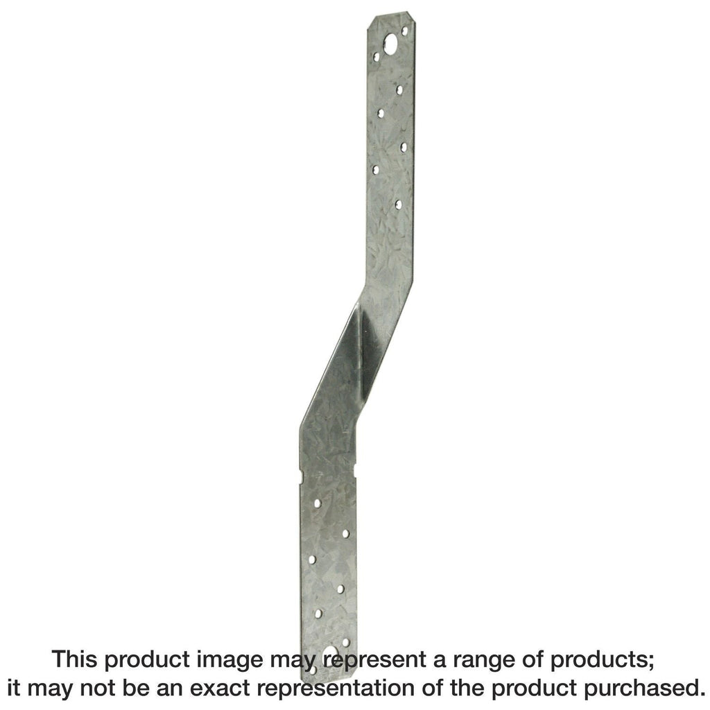 Simpson Strong-Tie MTS12Z MTS 12-in. 16-Gauge ZMAX Galvanized Medium Twist Strap