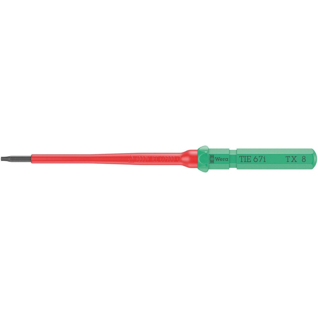 Wera Kraftform Kompakt VDE 67 I Torx Take It Easy, Torx 8x157-mm.