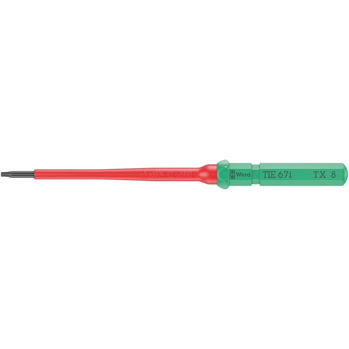 Wera Kraftform Kompakt VDE 67 I Torx Take It Easy, Torx 8x157-mm.