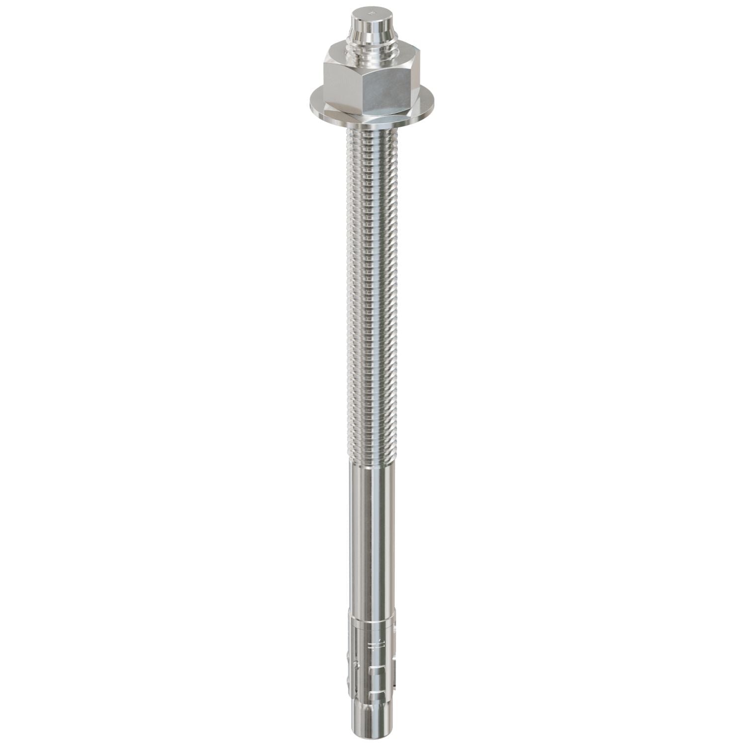 Simpson Strong-Tie STB2-62100S4F10 Strong-Bolt 2, 5/8-in. x 10-in. Type 304 Stainless-Steel Wedge Anchor, Fully Assembled, 10-Pack