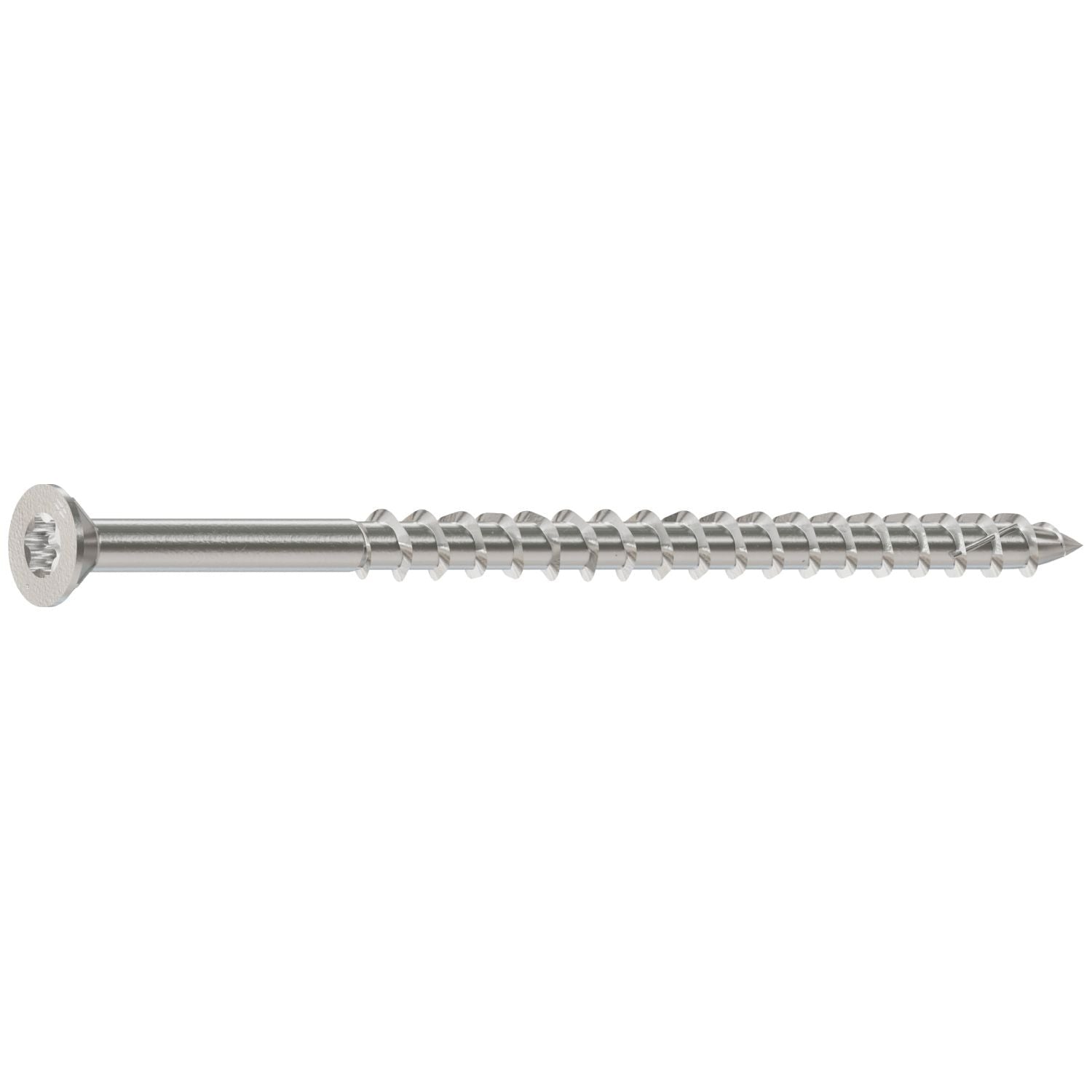 Simpson Strong-Tie T10350WP1 Deck-Drive DWP WOOD SS Screw, #10 x 3-1/2-in. T-25, Flat Head, Type 316, 1-lb.