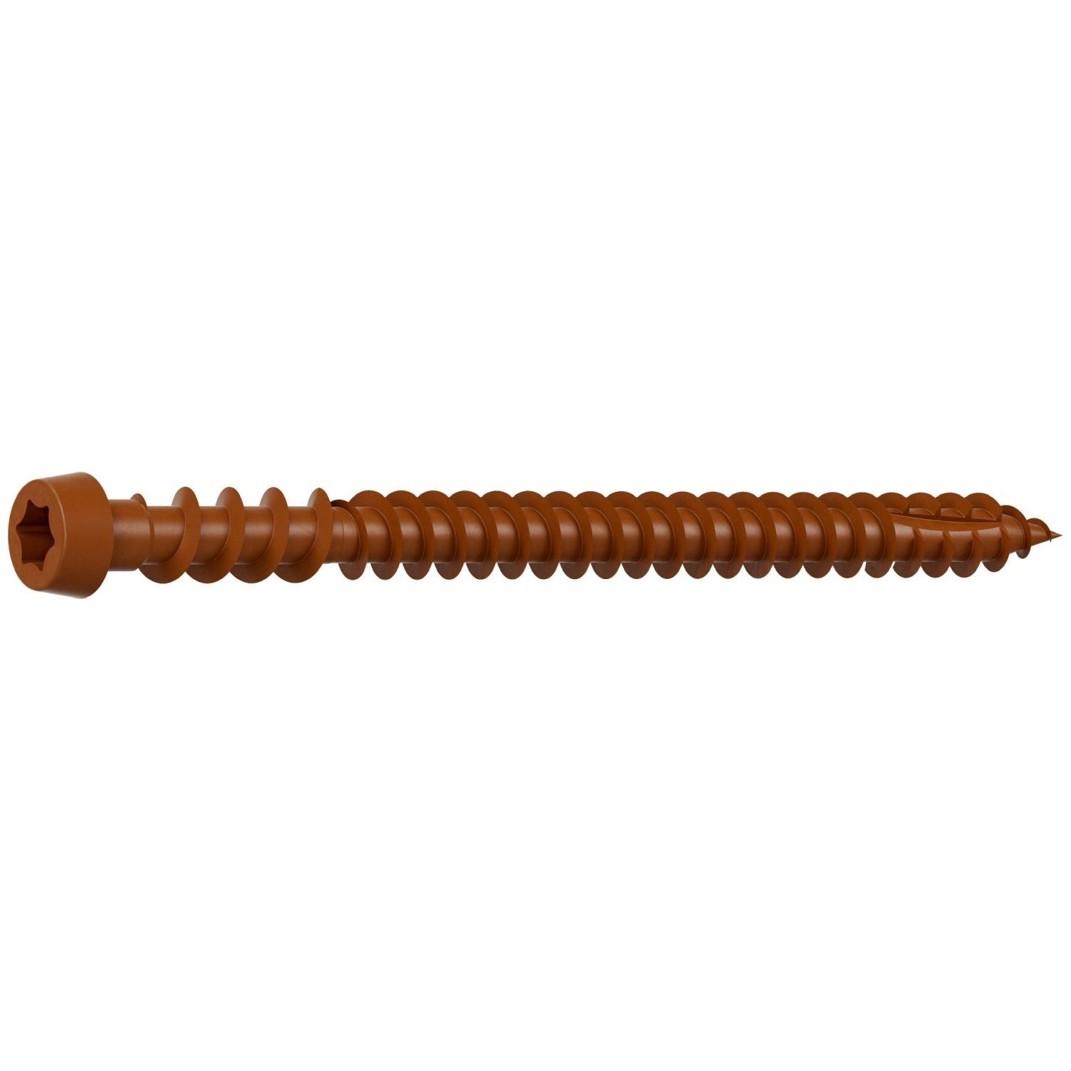 Simpson Strong-Tie DCU234TN01R350 Deck-Drive DCU COMPOSITE Screw, #10 x 2-3/4-in. T20, Quik Guard, Tan 01, 350-Pack
