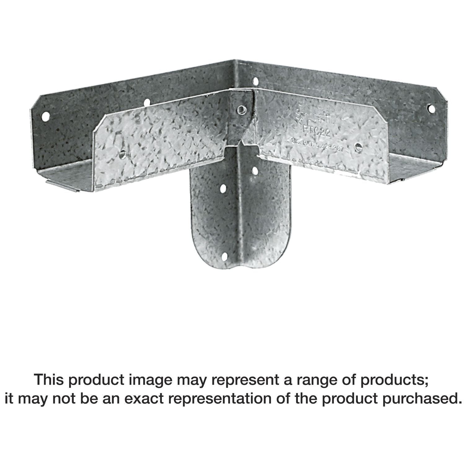 Simpson Strong-Tie RTC22Z RTC 18-Gauge ZMAX Galvanized Rigid Tie Corner for 2x