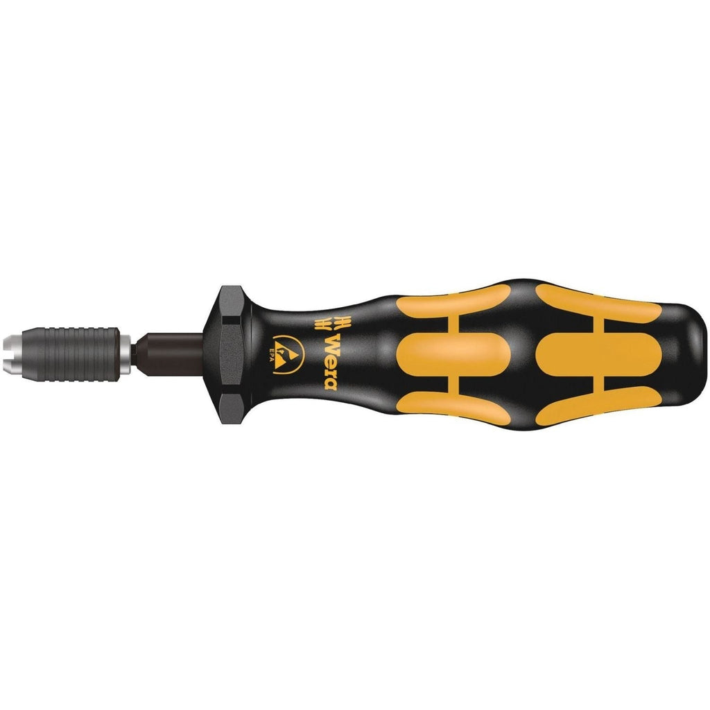 Wera 7400 Esd Series Kraftform Torque Screwdrivers, With Factory Pre-Set Value (0.1-1.0 Nm) And Quick-Release Chuck, 7456 Esdx0.3 Nmx0.3-1.0 Nm