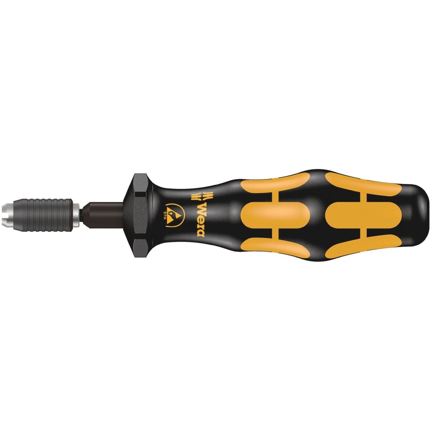 Wera 7400 Esd Series Kraftform Torque Screwdrivers, With Factory Pre-Set Value (0.1-1.0 Nm) And Quick-Release Chuck, 7456 Esdx0.3 Nmx0.3-1.0 Nm