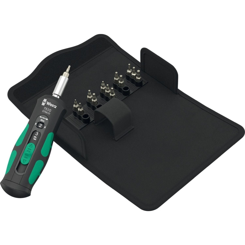 Wera 7510/14 Safe-Torque Speed Tool Set For Carbide Inserts, 14-Pieces
