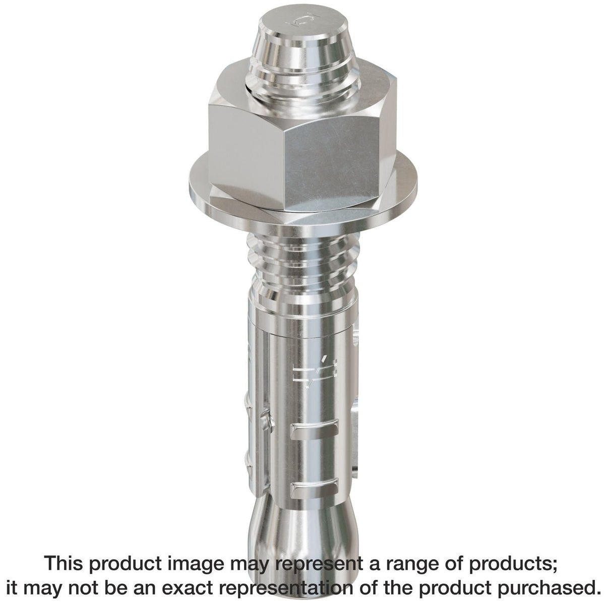 Simpson Strong-Tie STB2-502344SSR25 Strong-Bolt 2, 1/2-in. x 2-3/4-in. Type 304 Stainless-Steel Wedge Anchor, 25-Pack