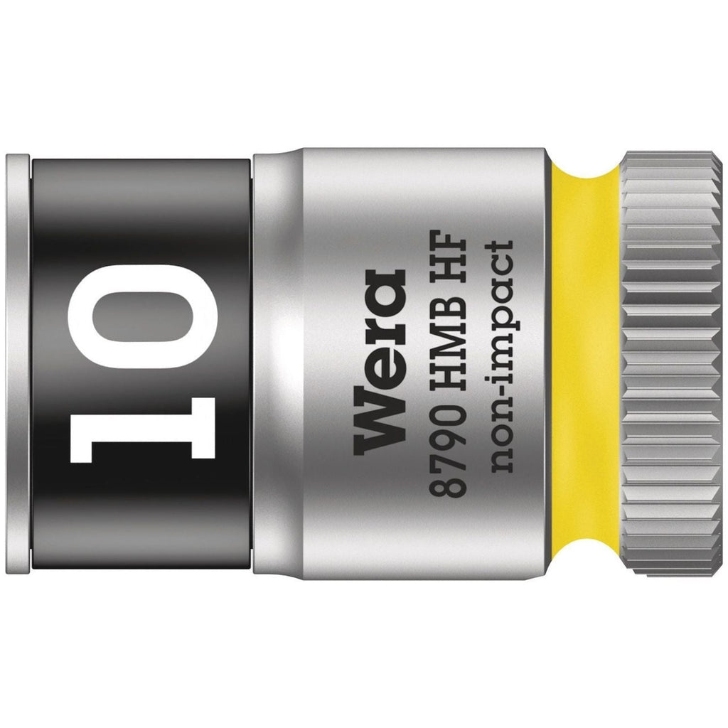 Wera 8790 Hmb Hf Zyklop Socket With 3/8-in. Drive With Holding Function, 10x29-mm.