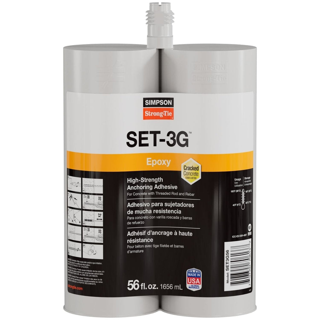 Simpson Strong-Tie SET3G56 SET-3G 56 oz. High-Strength Epoxy Adhesive