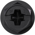 Simpson Strong-Tie TNTBL25214H Titen Turbo, 1/4-in. x 2-1/4-in. Hex-Head Concrete and Masonry Screw, Black, 100-Pack