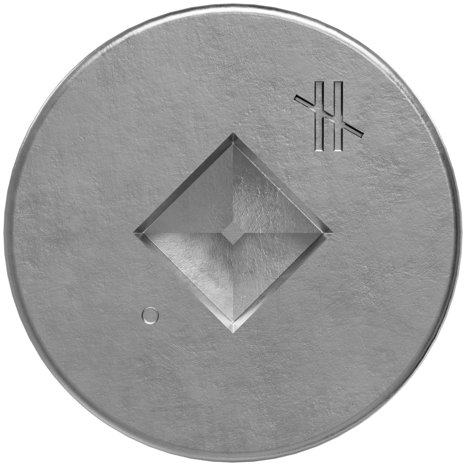 Simpson Strong-Tie T08C162WQ-RP75 Fiber-Cement Screw, #8 x 1-5/8-in. #2 Square Wafer-Head, Type 316, 75-Pack