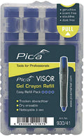 Pica 930/41 Blue Dry Erase Refill, 4-Pack