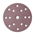 Mirka Q.Silver 6-in. 1500 Grit Hook and Loop Sanding Disc, 15-Hole, Pack of 50 (2C-611-1500)