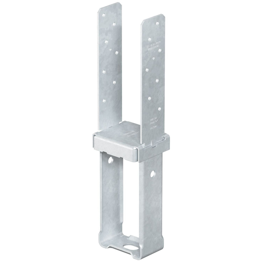 Simpson Strong-Tie CBSTQ44-SDS2HDG CBSTQ Hot-Dip Galvanized Standoff Column Base for 4x4 w/ SDS Screws