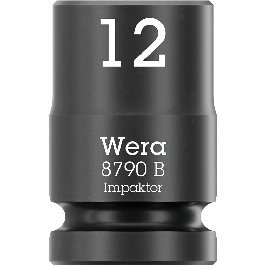 Wera 8790 B Impaktor Socket With 3/8-in. Drive, 12x30-mm.