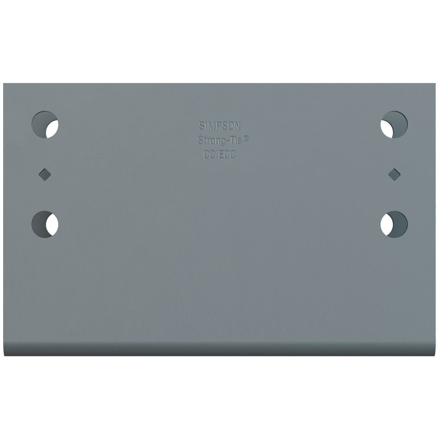 Simpson Strong-Tie CCO5 1/4 CCO Column Cap, No Legs, for 5-1/8-in. Beam