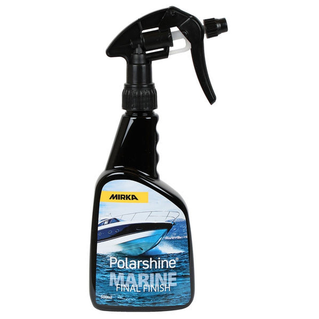 Mirka Polarshine Marine Final Finish 500-ml Surface Cleaner and Finishing Spray for Boats (7998300501PM)