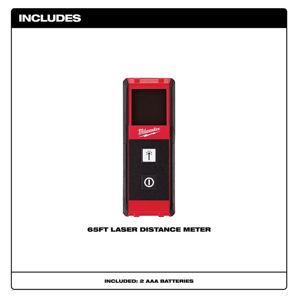 Milwaukee 48-22-9801 65' Laser Distance Meter