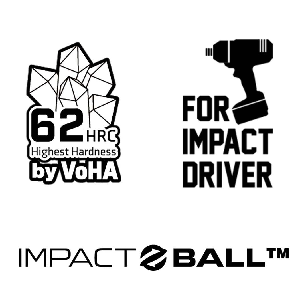 Vessel IB11P02U IMPACT BALL Torsion Bit 10+1 -Piece Set in POP-UP CASE
