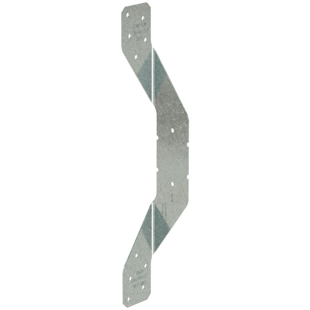 Simpson Strong-Tie H2AZ H2A 18-Gauge ZMAX Galvanized Hurricane Tie