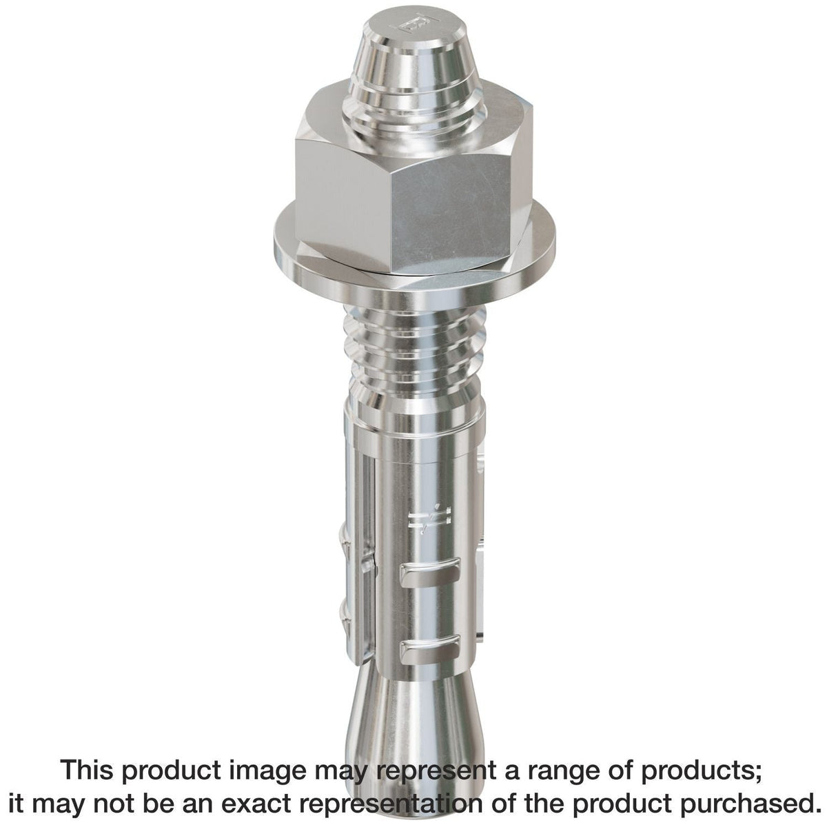 Simpson Strong-Tie STB2-372146SSR50 Strong-Bolt 2, 3/8-in. x 2-1/4-in. Type 316 Stainless-Steel Wedge Anchor, 50-Pack
