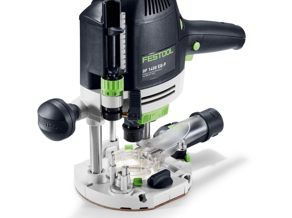 Festool OF 1400 EBQ-Plus Corded Plunge Router with LED Light in Systainer (578951)
