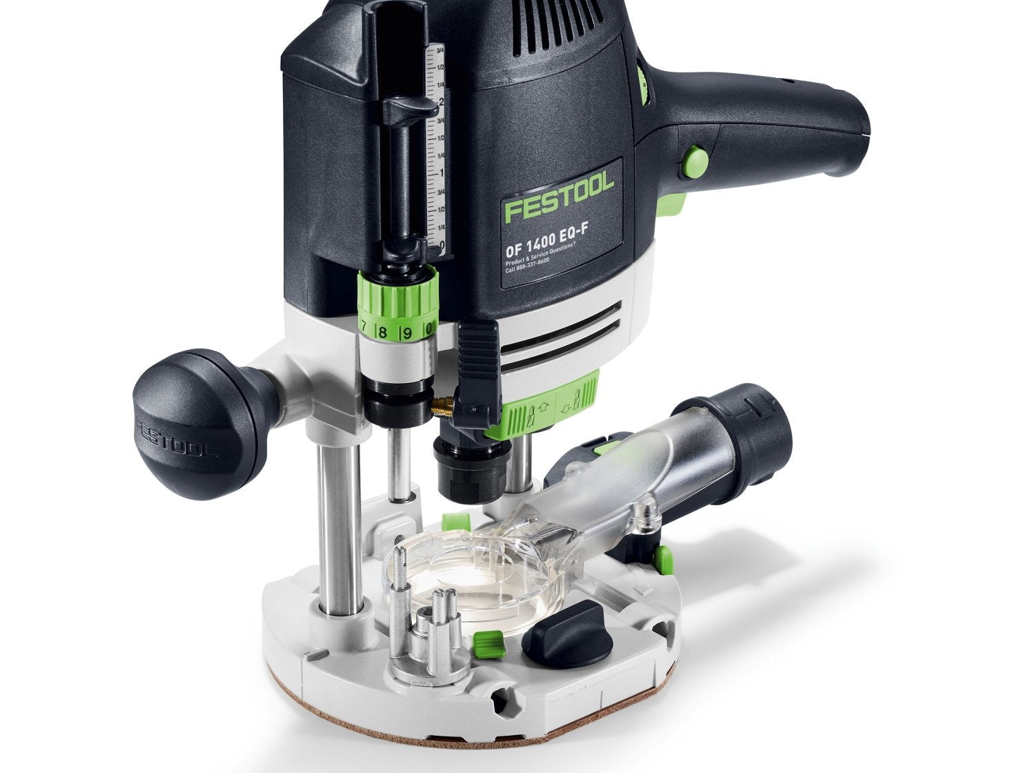 Festool OF 1400 EBQ-Plus Corded Plunge Router with LED Light in Systainer (578951)