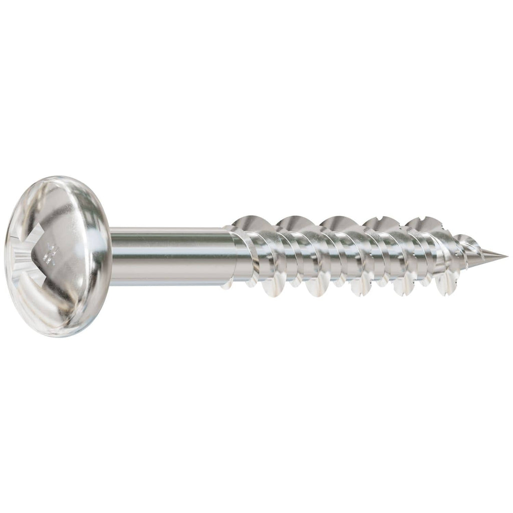 Simpson Strong-Tie T10J125PXM Marine Screw, Pan Head, #10 x 1-1/4-in. #2 Phillips Drive, Type 316, 1000-Pack