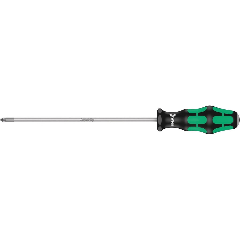 Wera 355 Pz Screwdriver For Pozidriv Screws, Pz 2x200-mm.