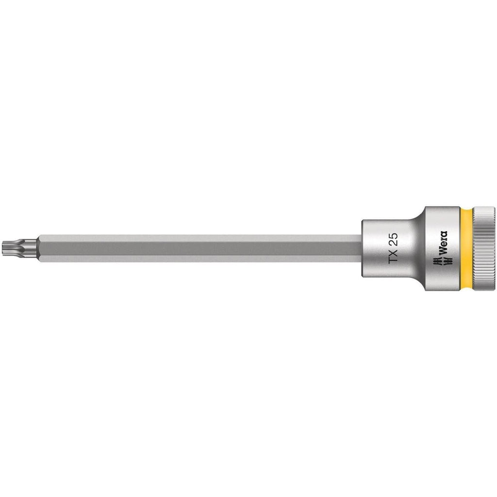 Wera 8767 C Hf Torx Zyklop Bit Socket With 1/2-in. Drive With Holding Function, Torx 25x140-mm.