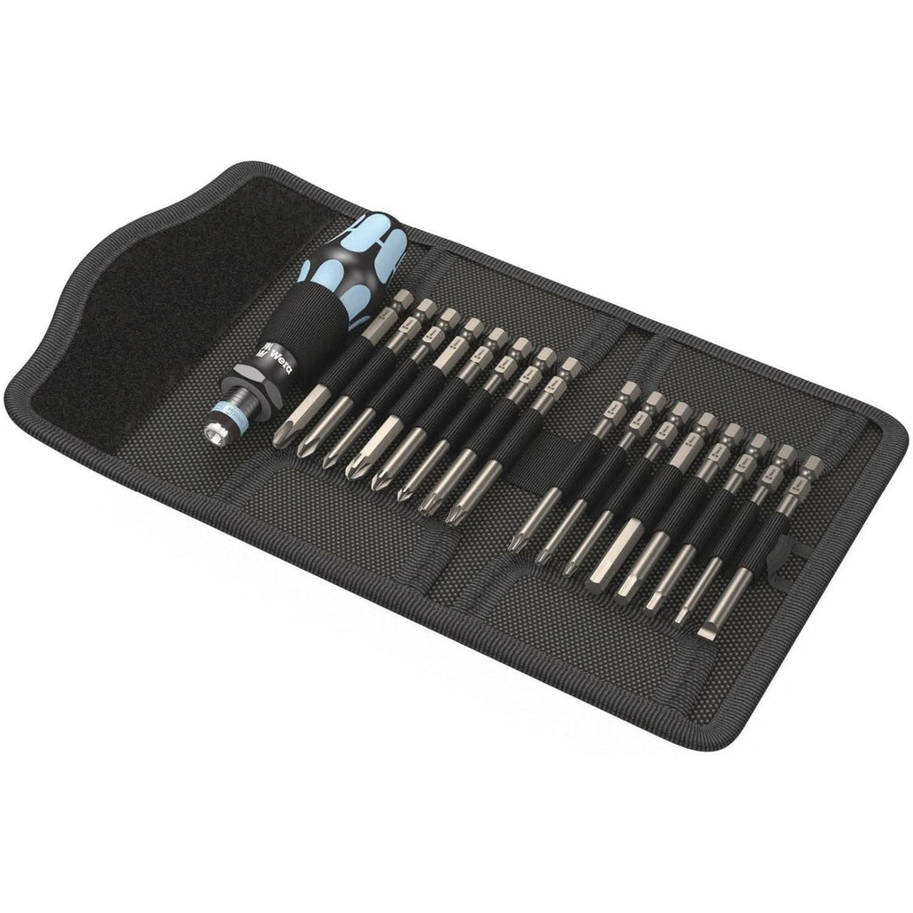 Wera Kraftform Kompakt 60, Stainless, 17-Pieces