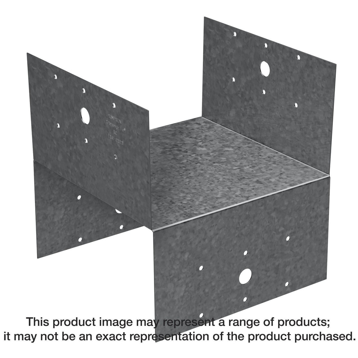 Simpson Strong-Tie BC6 BC Galvanized Post Cap for 6x