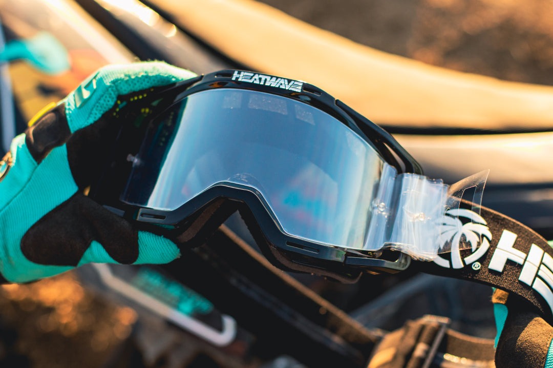 Heat Wave Laminated Tear-Offs for MXG-250 Moto Goggle, 3-Pack