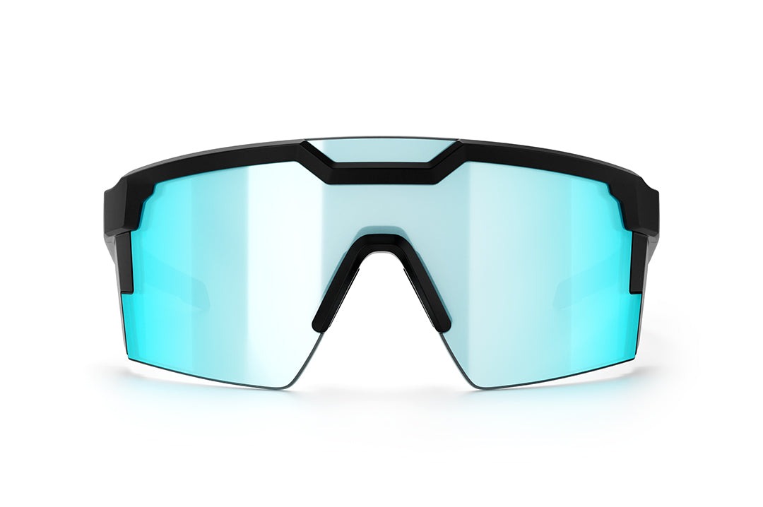 Heat Wave Future Tech Black Frame Arctic Chrome Z87+ Sunglasses