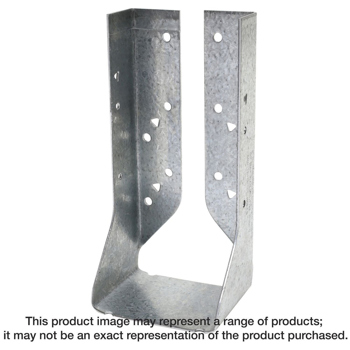 Simpson Strong-Tie HUC28-2Z HUC ZMAX Galvanized Face-Mount Concealed-Flange Joist Hanger for Double 2x8