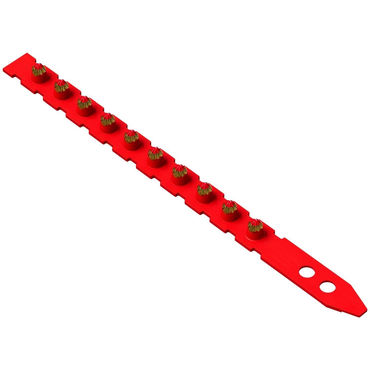 Simpson Strong-Tie P27SL5A P27SL 0.27-Caliber Plastic, 10-Shot Strip Loads, Red - Imported, 100-Pack
