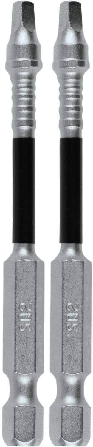 Makita E-01177 Impact XPS #2 Square 3" Power Bit, 2/pk
