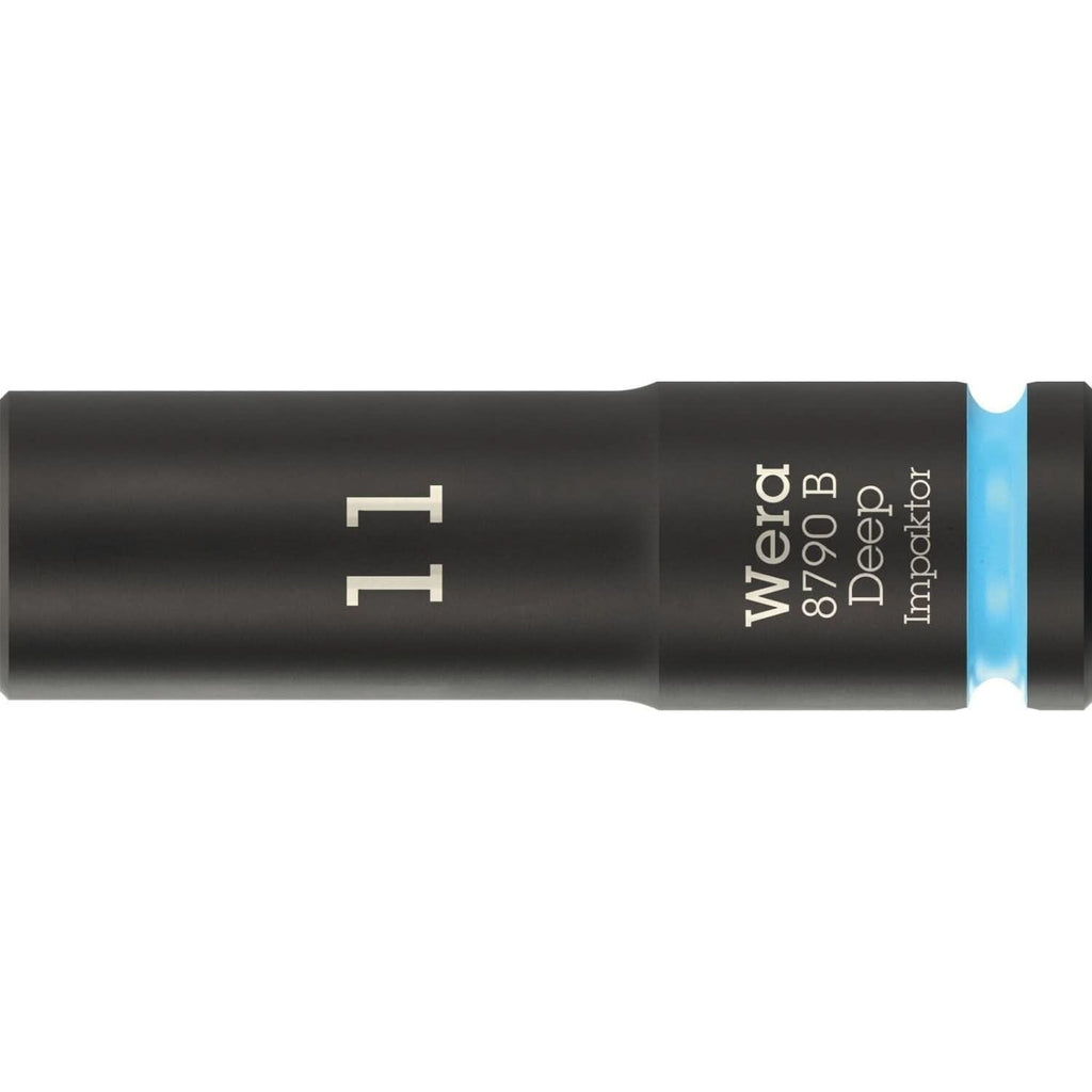 Wera 8790 B Impaktor Deep Socket With 3/8-in. Drive, 11x63-mm.