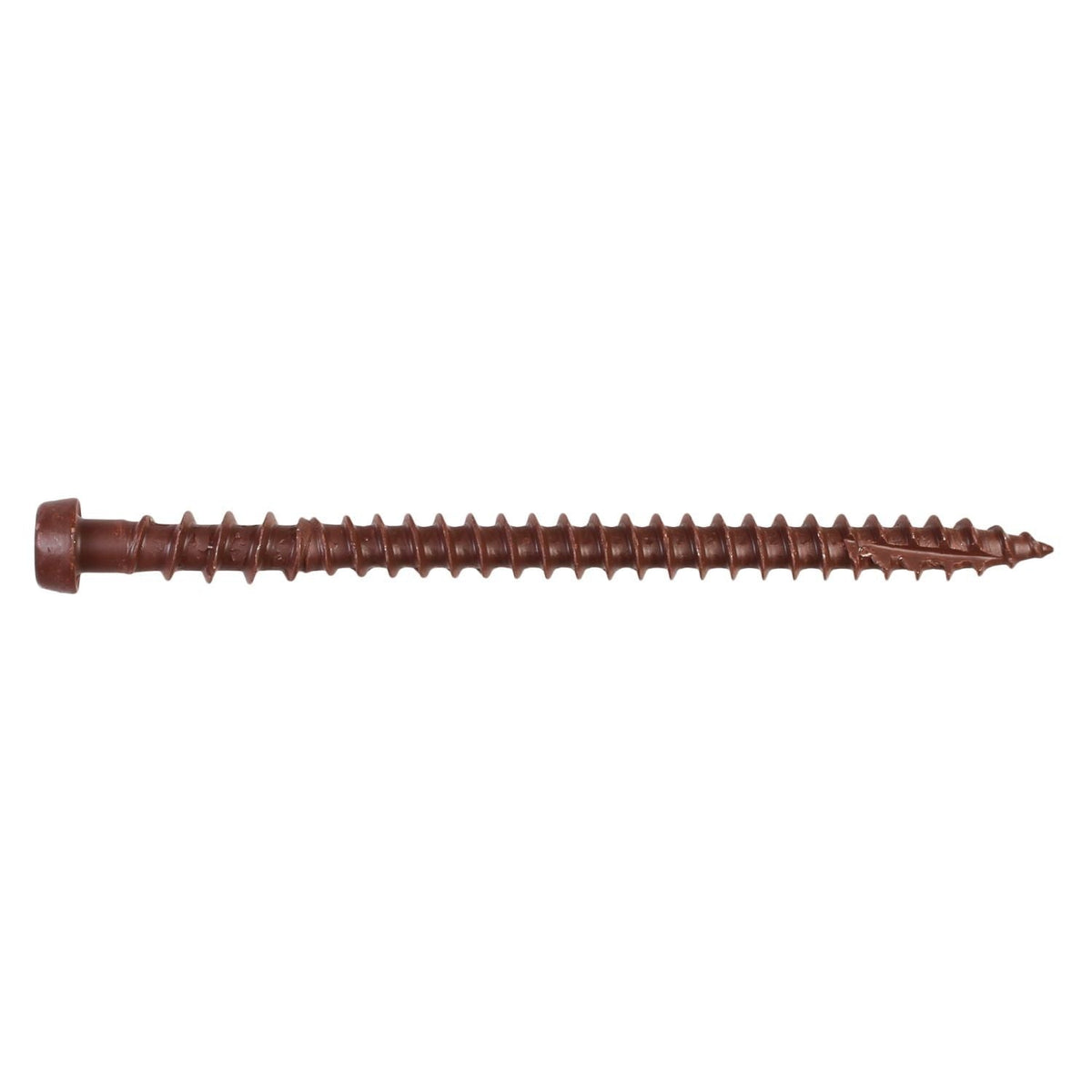 Simpson Strong-Tie DCU234RD01R350 Deck-Drive DCU COMPOSITE Screw, #10 x 2-3/4-in. T20, Quik Guard, Red 01, 350-Pack